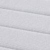 vidaXL Matelas Blanc 140 x 190 cm Ressort ensach&eacute;