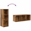 vidaXL Ensemble meuble TV 4 pcs Bois Ancien 37 x 37 x 107,5 cm