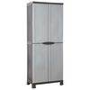 vidaXL Armoire en plastique 68x39x171,5 cm