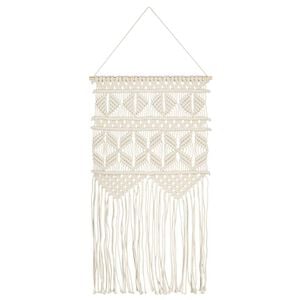 vidaXL Cintre mural en macram&eacute; 40x80 cm Coton