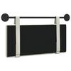 vidaXL T&ecirc;te de lit suspendue Cr&egrave;me 90 x 55 x 5 cm Velours