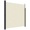 vidaXL Auvent lat&eacute;ral r&eacute;tractable cr&egrave;me 200x500 cm