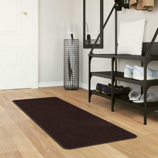 vidaXL Coureur de Tapis MARSA Anthracite 200 x 50 cm Polyester et PVC