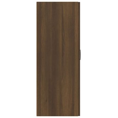 vidaXL Armoire suspendue Chêne marron 69,5x34x90 cm Bois d'ingénierie