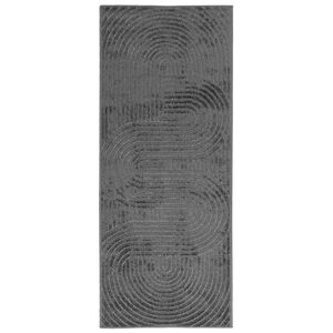 vidaXL Tapis d'int&eacute;rieur et d'ext&eacute;rieur PALMERAS Anthracite