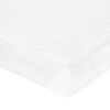 vidaXL Lit avec matelas et &eacute;clairage USB Rose Velours 90x200 cm