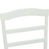 vidaXL Chaise de salle &agrave; manger 2 pcs Blanc et Naturel