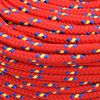 vidaXL Corde de bateau Rouge 8 mm 50 m Polypropyl&egrave;ne