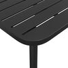 vidaXL Ensemble &agrave; manger de jardin 11 pcs anthracite acier