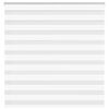 vidaXL Store z&egrave;bre blanc 145x150 cm largeur du tissu 140,9cm polyester