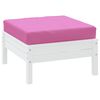 vidaXL Coussin de palette rose 60x60x8 cm tissu oxford