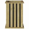 vidaXL Caisses de plantation Marron 33 x 33 x 45 cm Pin&egrave;de impr&eacute;gn&eacute;e