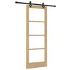 vidaXL Porte coulissante Naturel 78 x 202 cm