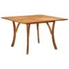 vidaXL Table de jardin 120x120x75 cm Bois d'acacia massif