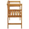vidaXL Banc de jardin 114 cm bois d'acacia solide