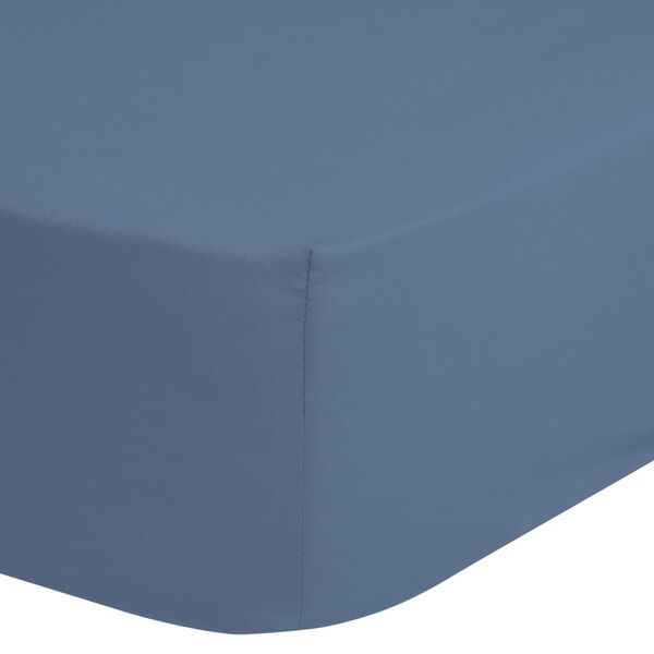 Good Morning Drap-housse Jersey 90/100x220 cm Bleu glacier
