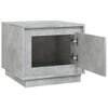 vidaXL Table basse gris b&eacute;ton 51x50x44 cm bois d'ing&eacute;nierie