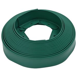 vidaXL Bordures de pelouse Vert 4000 x 4 x 5 cm Plastique