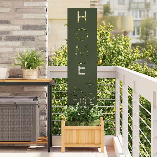 vidaXL &Eacute;cran de confidentialit&eacute; de jardin Vert olive 32 x 140 cm