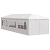 vidaXL Tente de r&eacute;ception 3x9 m Blanc