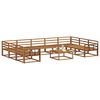 vidaXL Ensemble de canap&eacute;s d'ext&eacute;rieur 10 pcs Naturel