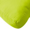 vidaXL Coussins de palette lot de 7 vert vif tissu