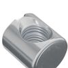 vidaXL &Eacute;crous &agrave; baril 4500 pcs Argent&eacute; M6 x 12 mm M&eacute;tал
