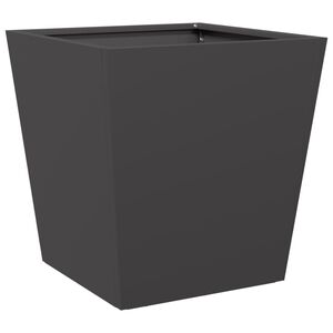 vidaXL Jardini&egrave;re noir 40x40x40 cm acier