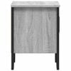 vidaXL Table de chevet sonoma gris 40x30x40 cm bois d'ing&eacute;nierie