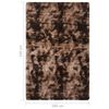 vidaXL Tapis &agrave; poils longs Taupe 230x160 cm