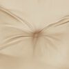 vidaXL Coussins de palette lot de 3 beige tissu
