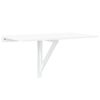 vidaXL Table murale rabattable Blanc 100x60 cm