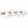 vidaXL Lampe murale industrielle Blanc 90x25 cm E27