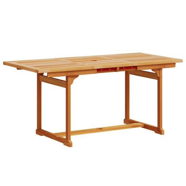 vidaXL Ensemble &agrave; Manger de jardin 7pcs bois d'acacia solide textil&egrave;ne