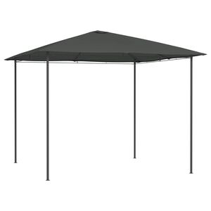 vidaXL Belv&eacute;d&egrave;re 3x3x2,6 m Anthracite 160 g/m&sup2;