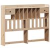vidaXL Cadre de lit sans matelas 140x200 cm bois massif de pin