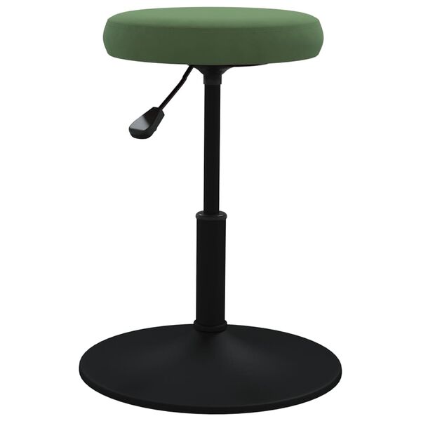 vidaXL Chaises &agrave; manger lot de 2 Vert fonc&eacute; Velours