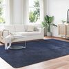 vidaXL Tapis shaggy &agrave; poils longs NAVARRA bleu marine 240x340 cm