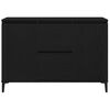 vidaXL Buffet Chêne noir 104 x 35 x 70 cm Bois d'ingénierie