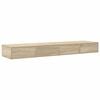 vidaXL Tiroirs de lit avec tiroir Ch&ecirc;ne Sonoma 150 x 36,5 x 16,5 cm