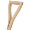vidaXL Pelle de jardin avec poign&eacute;e en YD acier et bois de fr&ecirc;ne