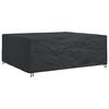 vidaXL Housse pour meubles Uni Noir 300 x 250 x 70 cm 210D