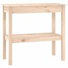 vidaXL Table console 80x40x75 cm Bois massif de pin