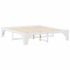 vidaXL Cadre de lit Blanc 180 x 200 cm Pin massif