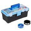 HI Bo&icirc;te &agrave; p&ecirc;che avec poign&eacute;e 42 pcs bleu