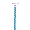 vidaXL Corde de travail Bleu 3 mm 500 m Polypropyl&egrave;ne