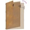 vidaXL Portail de jardin 100x150 cm en acier Corten