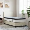 vidaXL Matelas &agrave; ressorts ensach&eacute;s moyen 90x190 cm