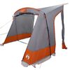 vidaXL Tente de hayon Gris et orange 285 x 255 x 245 cm taffetas