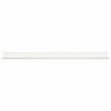vidaXL &Eacute;tag&egrave;re flottante 2 pcs Blanc 60 x 8,5 x 2,5 cm Acier